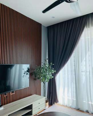 Trendy tv wall fluted panels image 3