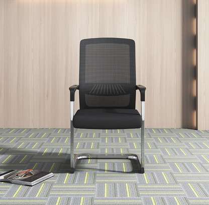 Office Chair: Breathable Mesh Back Guest Office Chair image 1
