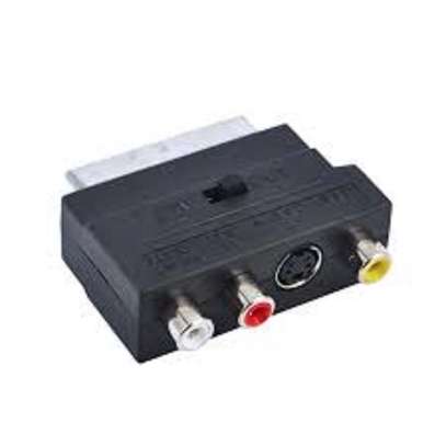 Adapter scart plug to 3 RCA jacks image 1