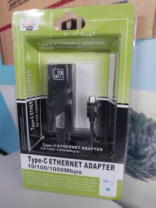 USB C Ethernet Network Adapter Type C ETHERNET ADAPTER image 2