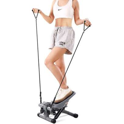 Mini Fitness Twist Stepper Electronic Display Home Exercise Workout Machine Fitness Equipment For Home Gym With Resistance Bands Mini Fitness Twist Stepper Electronic Display Home Workout Machine Fitness Equipment For Home Gym With Resistance Bands image 1