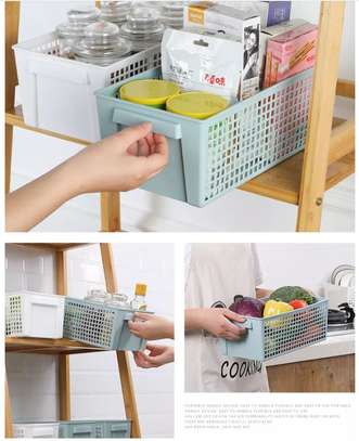 Multipurpose Kitchen Bathroom Storage Basket Organizer image 7
