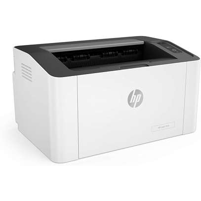 HP LASER 107A (A4) MONO LASER PRINTER - WHITE image 1