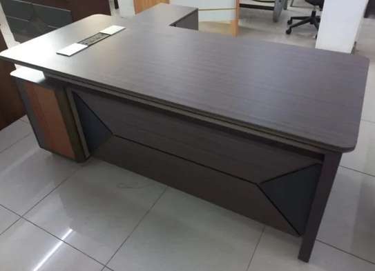 Office Desk: 180CM L-Shaped Boss Desk image 3