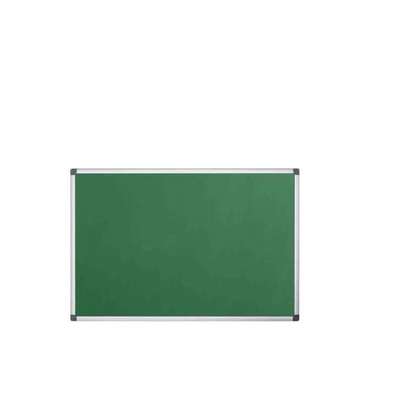 green noticeboard 4*3 ft with aluminum frame image 1