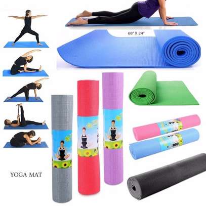 Quality Exercise Yoga mats now Available in 2 Thickness image 1