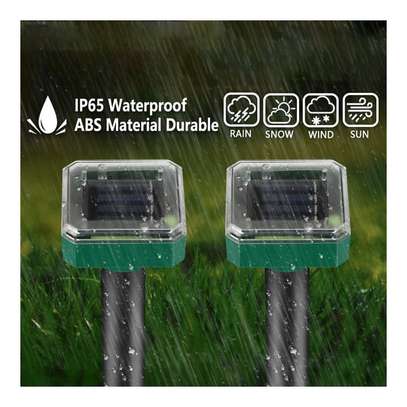 Solar-Powered Pest Repeller For Moles And Rodents, 2 Pack image 3