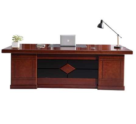Office Desk : Office Mahogany Business Executive Desk image 6