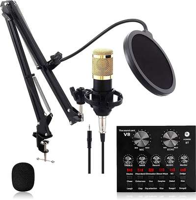 Condenser Microphone Mic Professional Live Broadcast image 3