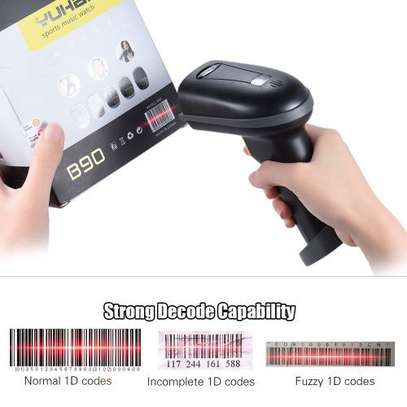 = 2.4G Wireless Handheld Barcode Scanner Bar Code Reader image 1