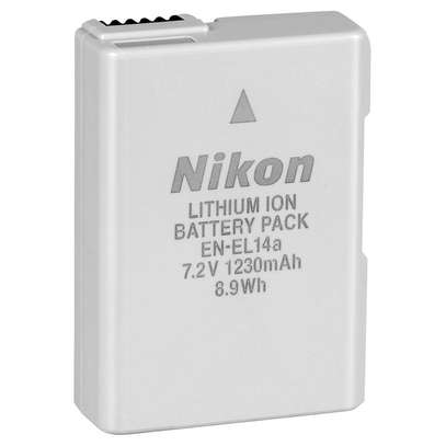 Nikon EN-EL14A  Battery for d3400/d3500/d5600 image 2