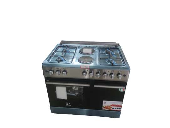 Masterchef 90*60 4+2E Oven Silver Cooker image 3