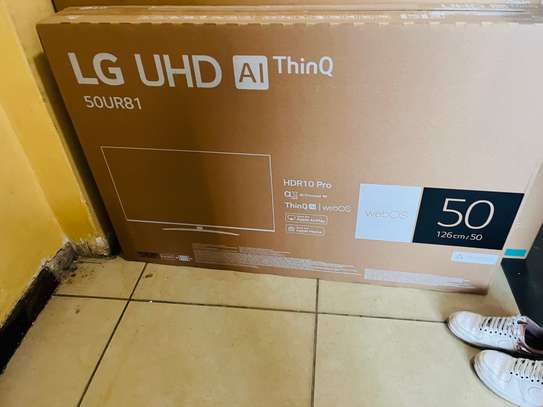 LG 50 INCHES SMART UHD FRAMELESS TV image 3