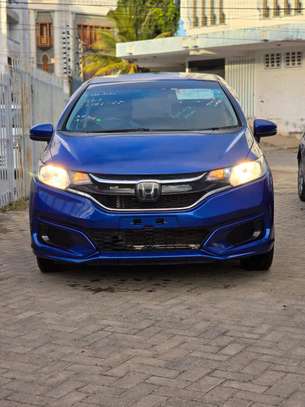 Honda Fit Non hybrid Blue 2017 image 1