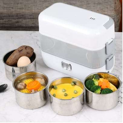 4 liner electric lunchbox cooker image 1