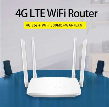 4G LTE CPE Universal Wifi All Simcard Router. image 2