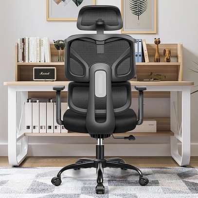 Office Chair; Orthopedic High Back Reclining Office Chair image 3