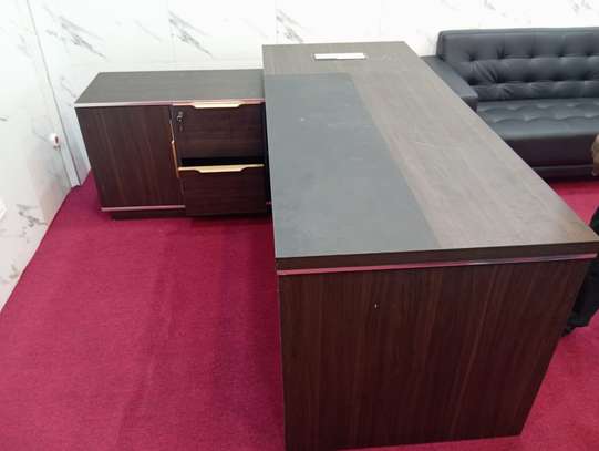 1800mm L-shaped executive office desk image 2
