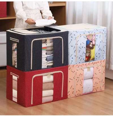 Multipurpose Organizer Storage Bag/Basket for Duvets image 1