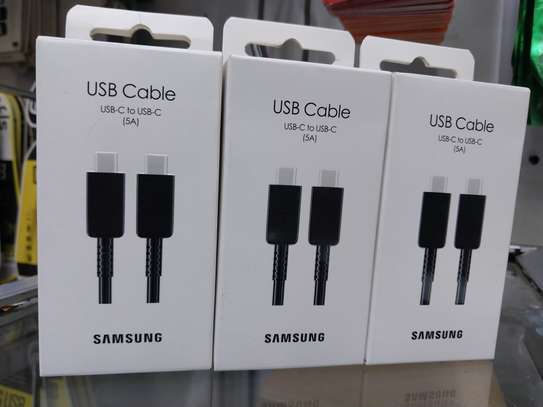 Samsung USB Type C to C Cable 1.5m 5A image 3