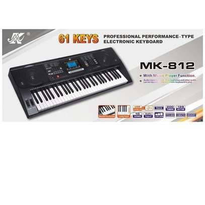 MK MK-812 Professional Electronic Keyboard 61 Keys image 1