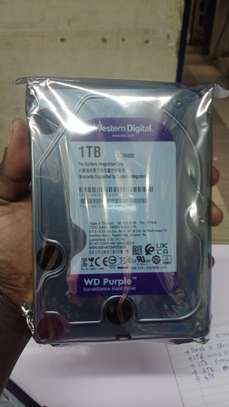 CCTV and desktop hard drives 1TB purple. image 1