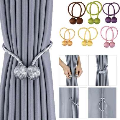 QUALITY MAGNETIC CURTAIN HOLDERS image 1