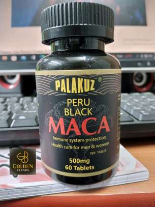 Palakuz Peru Black Maca Sexual Libido Booster Men + Women image 1