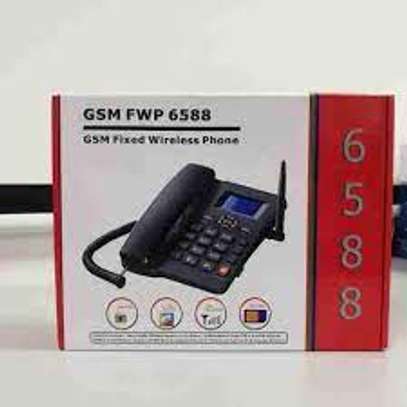 GSM FWP 6588 Desk Phone ( Dual SIM ) image 1
