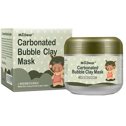 Best deep clean moisturizing carbonated bubble face mud mask image 2
