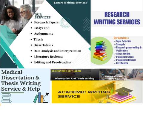THESIS, MBA, DEGREE, DIPLOMA PROJECTS AND PROPOSALS image 2