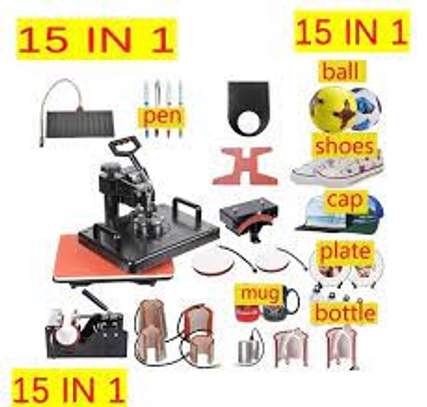 New Sublimation Heat Press Machine 15 In 1 image 1