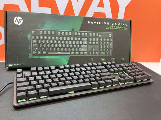 HP Pavilion Gaming Keyboard 550 LED RGB Backlit Mechanical. image 2