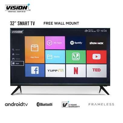 Vision Plus VP8832SF - 32″ Frameless Smart Android TV image 1