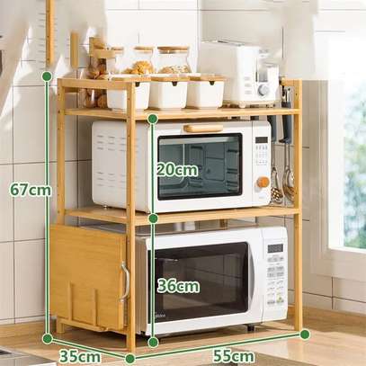 Multilayer  microwave/ multipurpose stand image 3