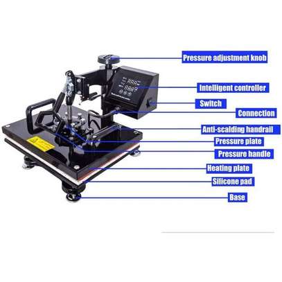 Transfer Printer 10 In 1 Heat Press Sublimation image 2