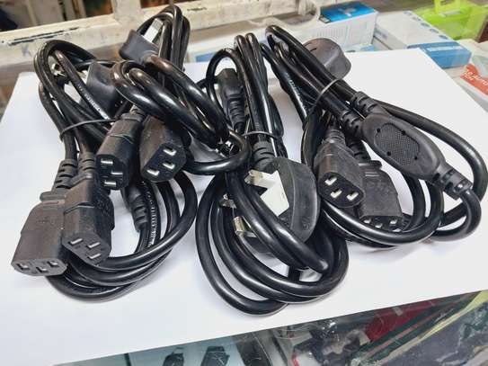 Dual power cable for PC, monitor and UPS (1.5 m) image 2
