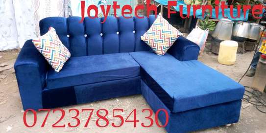 4 Seater L-shaped sofa image 1