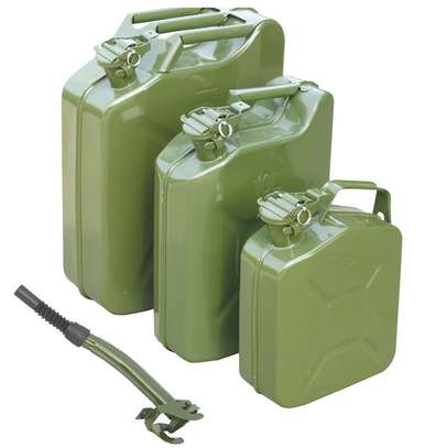 Steel Jerry Can Oil Fuel Tank for Carrying Gasoline image 1