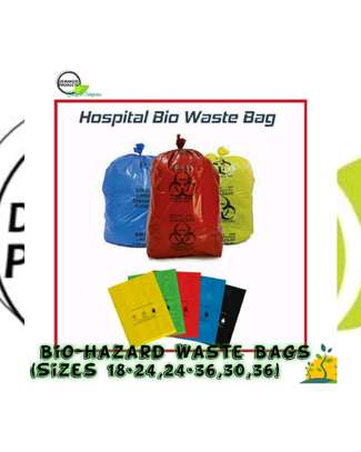 Biohazard Medical waste Garbage Bags image 1