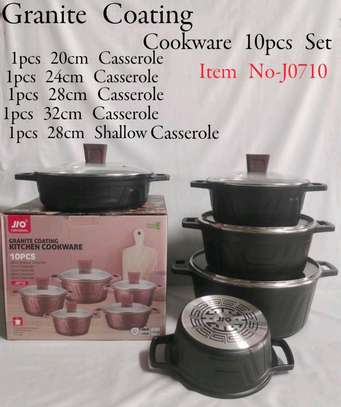 Granite coating cookware set image 3
