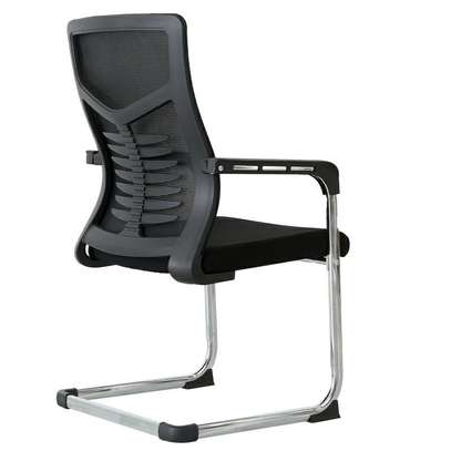 Office Chair: Mesh Design, Ideal For Visitors & Meetings image 3