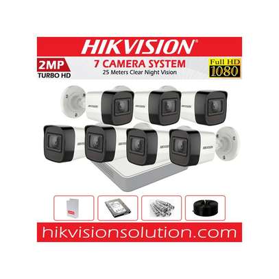 7 Full HD1080P CCTV Full Kit (2MP) -(With 25m Night Vision) image 1