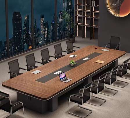 OFFICE TABLE: 3 Meter Boardroom Office Table image 1