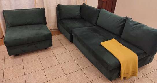 Green Sectional/Modular Sofa image 3