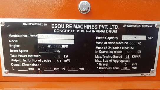 Heavy Duty Indian Concrete Mixer - 500L image 5