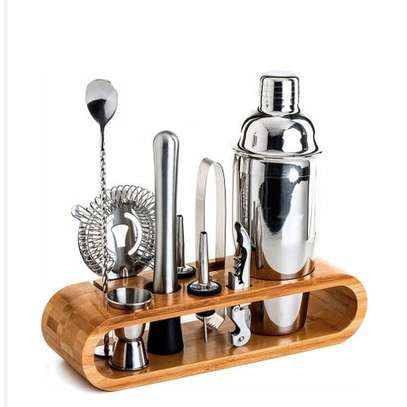 Stainless Steel Cocktail Shaker Tools Set (10pcs) image 3