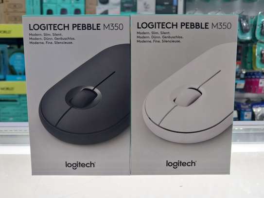 Logitech Pebble M350 Wireless Silent Mouse With Bluetooth image 1