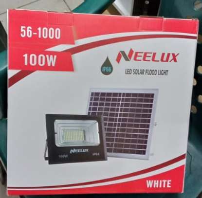 100 Watts LED Neelux Solar Flood Lights image 1