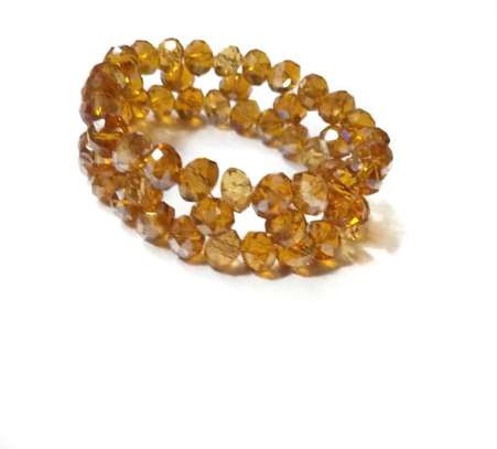 Golden Yellow Crystal Bracelet image 1